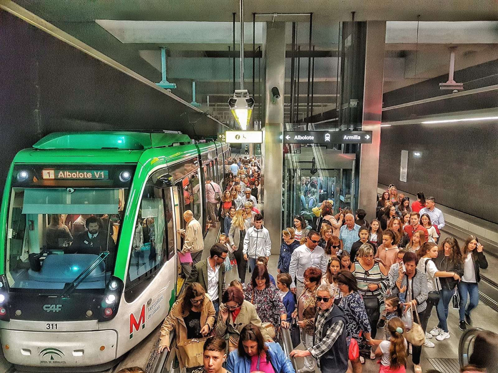 Balance seis meses Metro de Granada