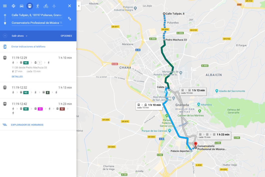 vista Google Maps