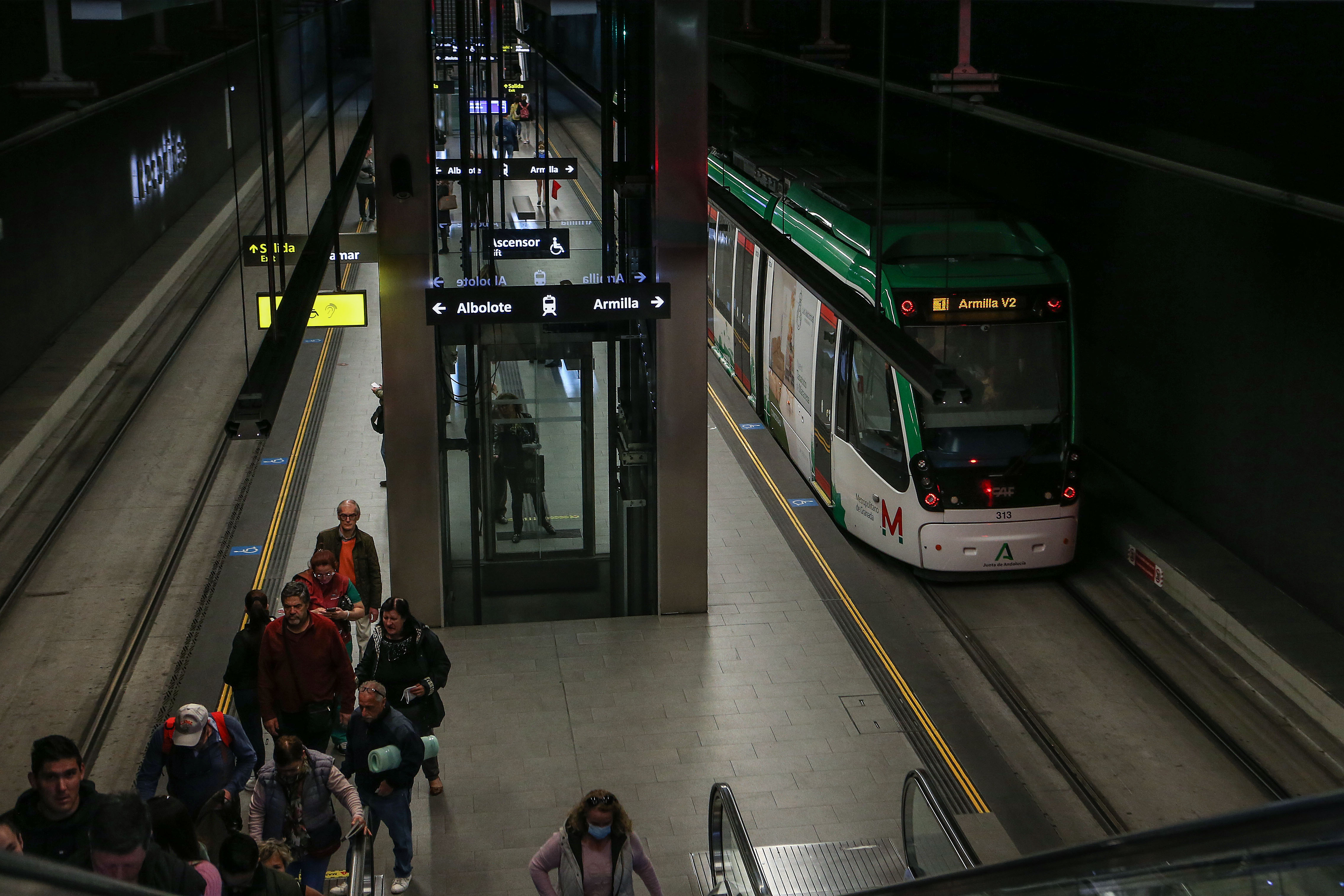 andén de estación